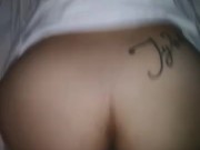 Step-sister morning horny under sheets fucking stepbrother 16/16