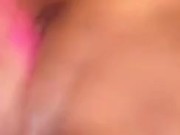 Tasting my own squirt 
