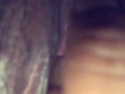 Hairy masturbation with creamy wet pussy