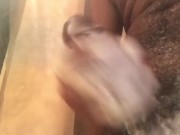 I need me a nasty bitch to stroke this big black cock 