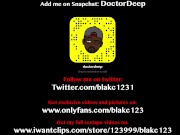 Big black cock shoots load and talks nasty while playing with the cum