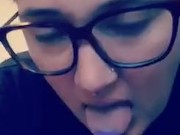 Holly loves to suck cock