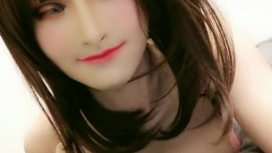 female mask disguise crossdresser transformation mtf 1