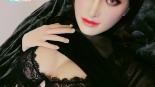female mask disguise crossdresser transformation mtf 3
