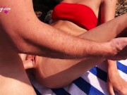 Beautiful Girl Passionate Blowjob and Hardcore Fuck Pussy Outdoor 8/16