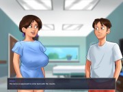 SummertimeSaga PERVERT NURSE BLOWJOB (asmr) - PART 127 13/16