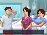 SummertimeSaga PERVERT NURSE BLOWJOB (asmr) - PART 127 6/16