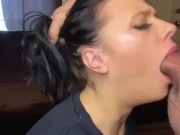 Great blowjob with a hardcore throatpie 4/16