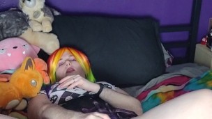 slutty schoolgirl masterbates and begs you to fuck her and let her cum