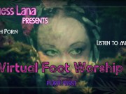 Virtual Foot worship