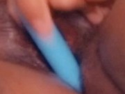 Vibrator Play. Wish It Was A Real Dick 