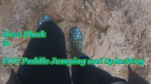 POV Puddle Jumping and Splashing PREVIEW