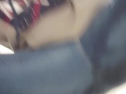 Playtime At The Urinal: Standing Piss Through My Fly Like A Man 11/16