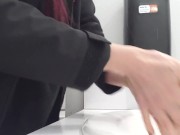 Late NIGHT PiSS In Gas Station Sink 14/16