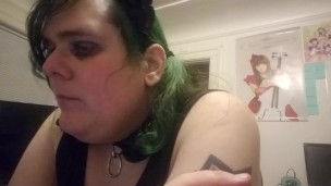 BBW Trans Feet Tease and Smoking Fetish