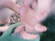 sloppy throat fucking for messy ORAL CREAMPIE 14/16