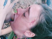 sloppy throat fucking for messy ORAL CREAMPIE 15/16