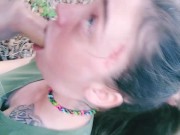 sloppy throat fucking for messy ORAL CREAMPIE 16/16