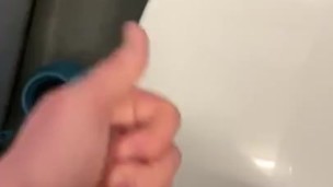 Got horny at work had a wank in work toilets 