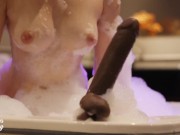 Slut Teen Rides Big Dildo (Loud Moaning) 4/16