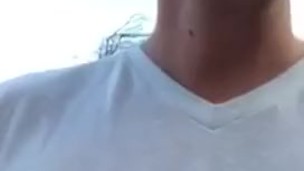 pissing on myself in public