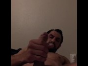 Big cock cumshot ending after 60 days of no sex 11/16