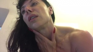 freezer for my muscle big tits and hard nipples