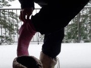 Attempting To Write My Name In The Snow With My Piss 1/16