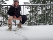 Attempting To Write My Name In The Snow With My Piss 11/16