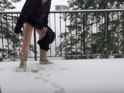 Attempting To Write My Name In The Snow With My Piss 12/16