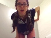 Barefoot In The Filthy Public Restroom 12/16