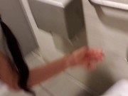 Barefoot In The Filthy Public Restroom 8/16