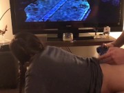 Cute Girl Gets Fucked While Her Boyfriend Plays Games 10/16
