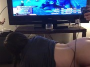 Cute Girl Gets Fucked While Her Boyfriend Plays Games 13/16