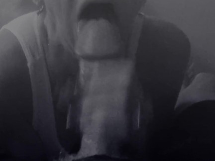Granny Blowjob Shows Cum From Big Cock