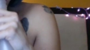FawnaFuller Submit2MySquirt Fucks Her Tight Lil Asshole
