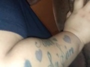 Bitch on her knees