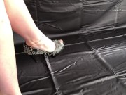 High heels dangling and QOS ankle chain 4/16