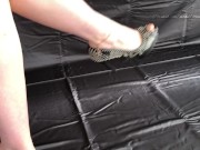 High heels dangling and QOS ankle chain 9/16