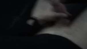 POV masturbation in car