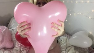 Chubby Bunny Balloon Bounce!