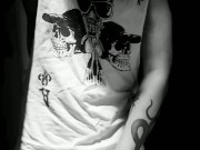 showing huge veiny cock 1/16