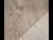 MY GIRLFRIEND 23 YEAR OLD FINGERING HER PUSSY IN BATH - SPYING HER 8/16