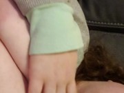 BBW Tease Plays With Her Boobs, Belly, and Pussy
