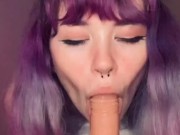 cutelilkitten | Neko Dildo BJ 13/16