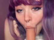 cutelilkitten | Neko Dildo BJ 8/16