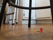 Barefoot Giantess Gummy Squish