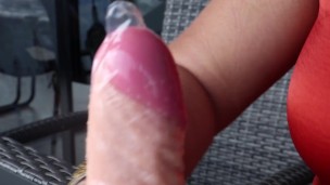 I show you how I put my cock in my mouth