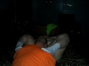 BBW pussy orgasms and makes stepbrother nut inside 11/16