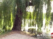 Random Dude Bodo BANGS Milf Slut Jana Schwarz in Park hitzefrei.dating 6/16